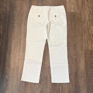 Simply Vera Vera Wang Straight Leg Crop Jeans - Size 10